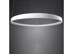 Candeeiro de Teto Led SOLLUX (Aço Rio -  55 cm Branco 3000K)