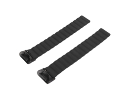 Pulseira De Relógio Magnética Ajustável De Liberação Rápida De Silicone, Acessório Para Fitbit Charge 5, Preta Olysi Shop