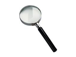 Lente de aumento e lupa ARDA 633 6x Preto, Cinza