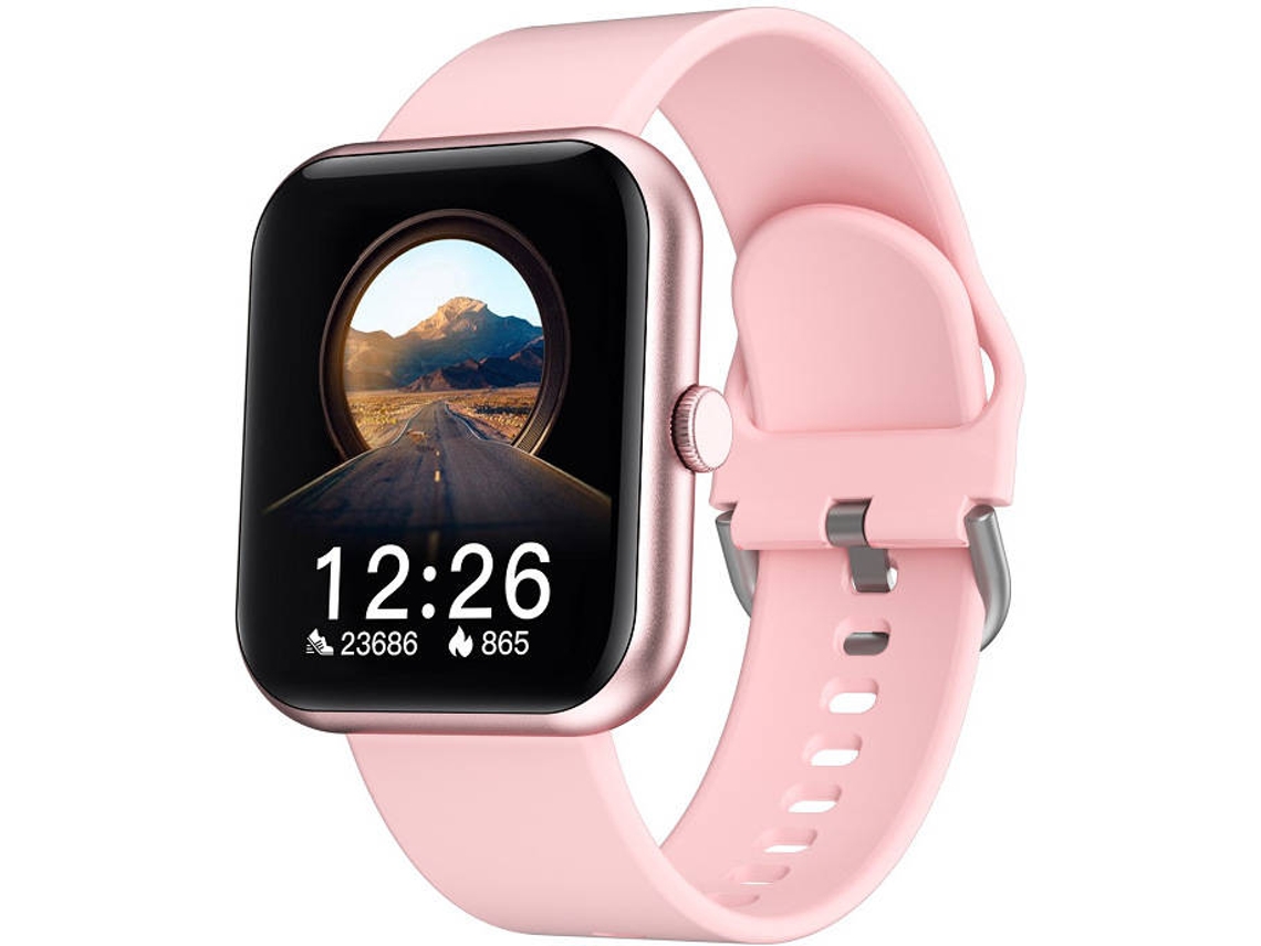 Smartwatch IDEAPRO I8 Rosa Worten.pt