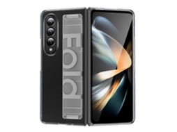 Capa Dobrável Para Celular Com Suporte De Pulseira De Silicone Para Samsung Galaxy Z Fold4