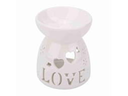 Laxiscreed Lâmpada De Aromaterapia Em Cerâmica Com Óleo E Velas Para Ambiente Relaxante