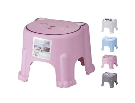 Taburete Resina Decorado Infantil Surtido Kids