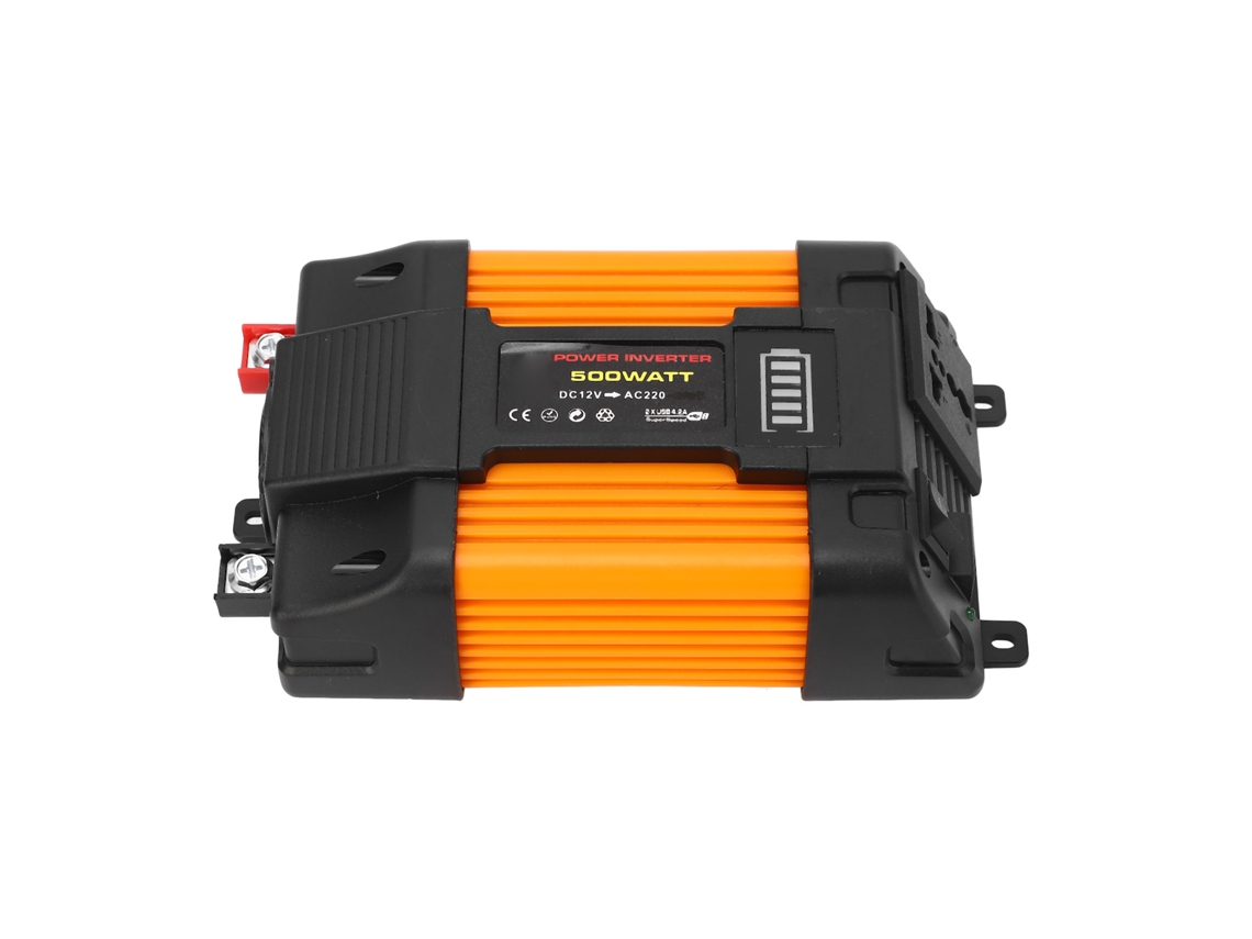 Laxiscreed Inversor De Energia Para Carro 12v A 220v Com 2 Usbs - Alta Potência
