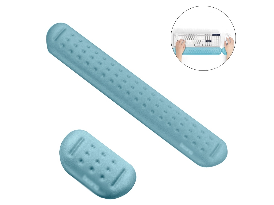 Lurelia Descanso De Pulso Ergonómico Para Teclado E Rato Espuma Confortável