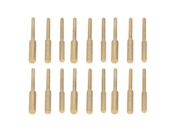 18 Pcs Brocas De Esmeril Mezclilla Ti Plated Para Afilar Motosierra 4.0mm 4.8mm 5.5mm Con Mango 3mm