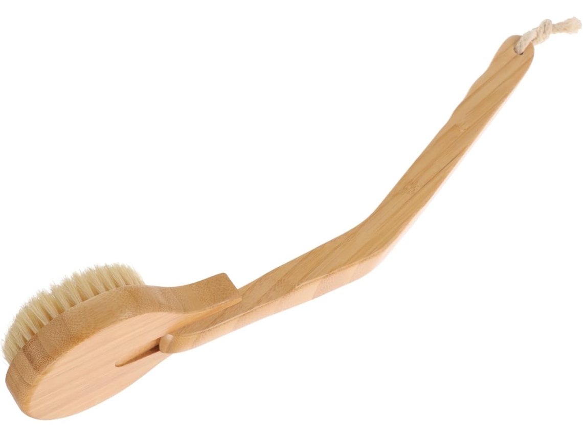 Lurelia Escova Para Costas Para Duche, Cabo Longo, Com Argola E Massagem Suave, Rotina Spa Essencial