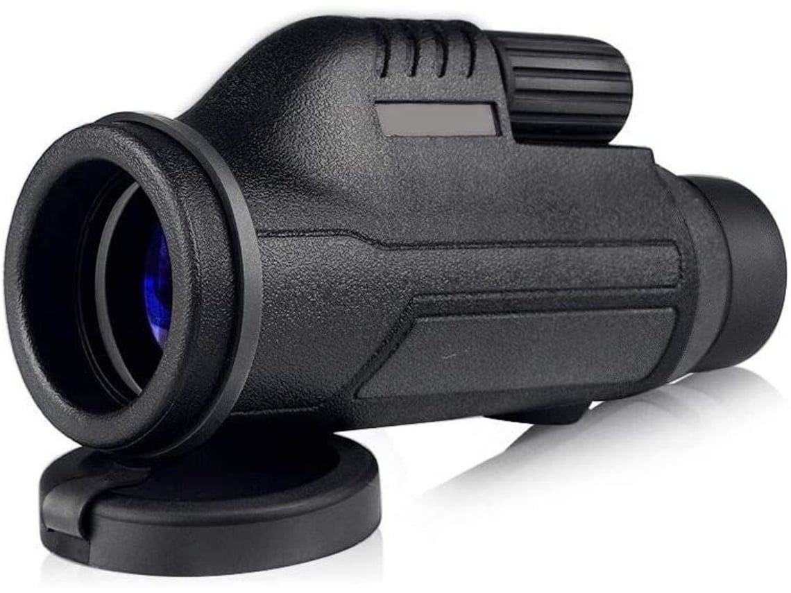 Binóculos ENKERS Monoculares 10X42 Monóculos para Adultos Bolso Portátil Leve para Observação de Pássaros Preto-Preto
