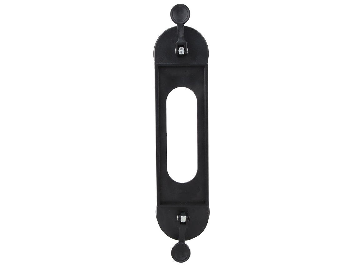 Suporte antiderrapante para pedra de afiar em plástico, com base frontal e traseira, para uso doméstico.