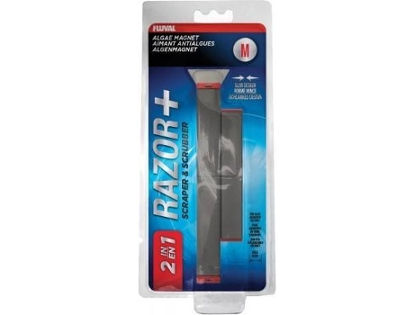 Limpa Vidros para Peixes  Magnético (Cinzento - Tamanho M)