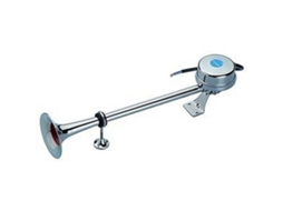 Trompete Único 24V 470 Mm Prateadomarco