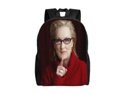 Mochila De Estudante Meryl Streep, Durável E Leve, À Prova Dágua E Com Alças Respiráveis. N1083 Loja Olysi