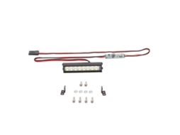 Barra De Luces Led Rc De 2,2 Polegadas Metálica Para Carros Rc 1/10 Traxxas Trx-4 Trx-6 Axial Scx10 Tamiya Hpi