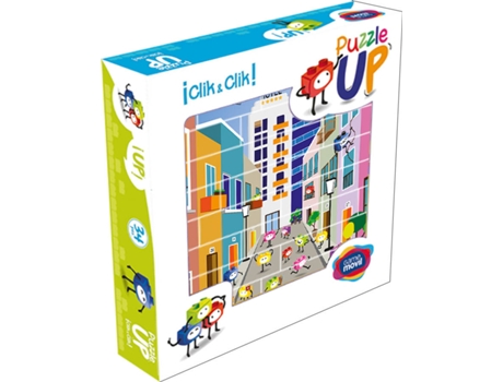 Blocos de Construção  Puzzle Up Cidade (Idade Mínima: 3 anos - 32 peças)