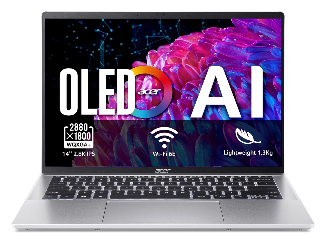 Portátil ACER Swift Go 14 SFG14 (14'' - Intel Core Ultra 7 - RAM