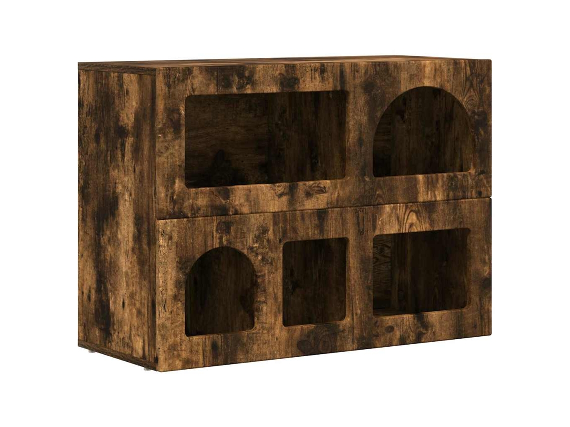 Buffet Carvalho Defumado com MAISON EXCLUSIVE (80,5x35x59 cm)