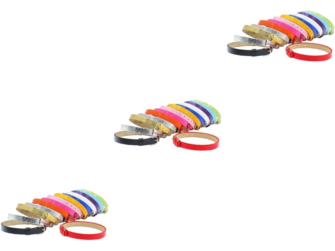 Conjunto De 42 Pulseiras Decorativas Diy Em Pu Para Relógios