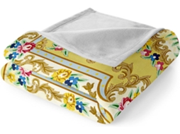 Manta de Flanela Xadrez Mandala Fansu Quente e Macia Microfibra para o Inverno Ideal Cama Ou Sofá Adequada Adu