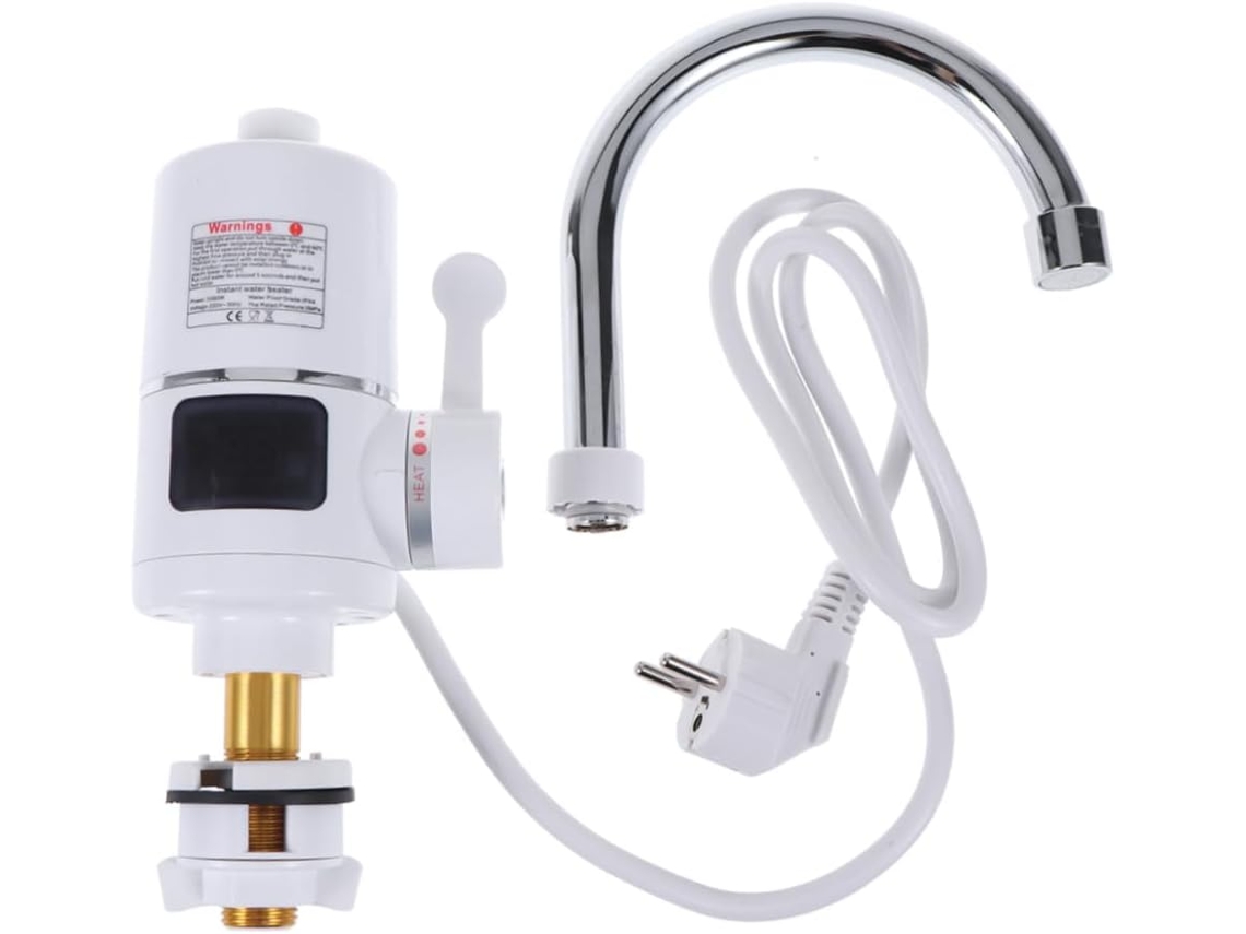 Aquecedor De Água Instantâneo Com Visor Digital Led E Revestimento Eletroplástico Multicamadas.