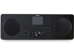 Rádio Digital ''Dr1560Cbt'' Dab-Fm-Cd-Bluetooth Rx Black HAMA