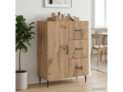 Vidaxl Buffet Carvalho Arttisan 66 X 34,5 X 89,5 Cm