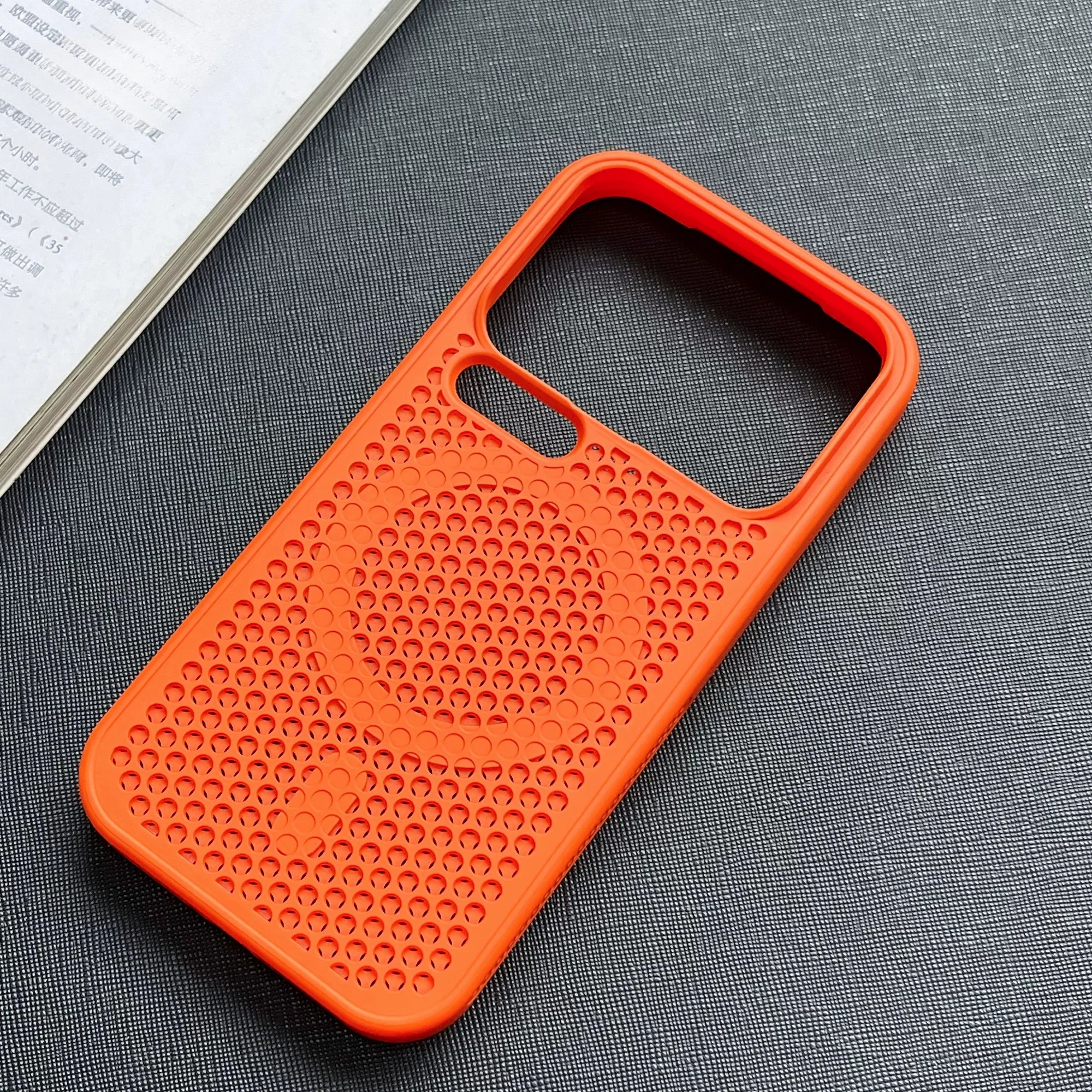Capa Protetora Térmica (laranja Redmi K60 Ultra), De Silicone, À Prova De Choque.