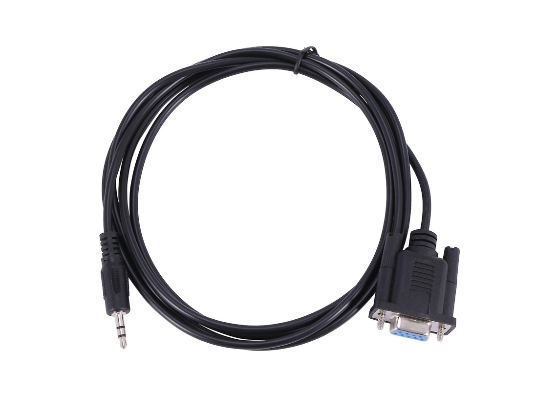 Lurelia Cabo Adaptador Vga Para Áudio 3,5 Mm, 9 Pinos, 8 Pino, 4 Pino, Macho Para Fêmea, 1,8 M, Com Áudio, Preto