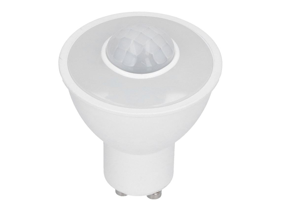 Rebe-bombilla Led Gu10 5w 500lm Com Sensor De Movimento Corporal Luz Branca Para Teto Corredor Ac100-240v