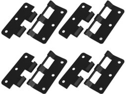 4 Dobradiças De Ferro Removíveis, Pacote De Peças, Ferragens Para Flight Case