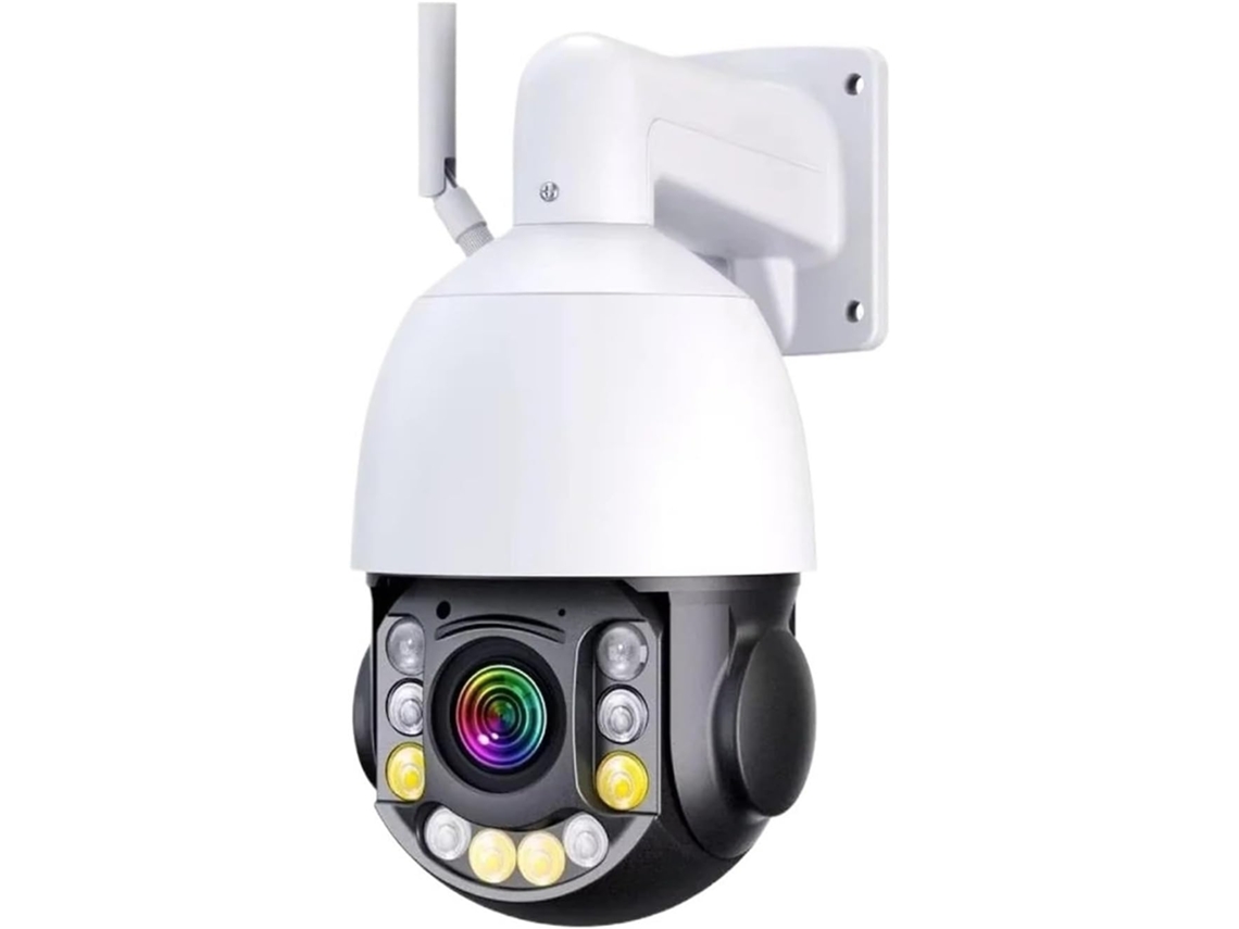 Câmera Ip Ptz 4k 8mp, Wi fi, Zoom de 50x, Videovigilância Externa, Alarme SFUSHOS