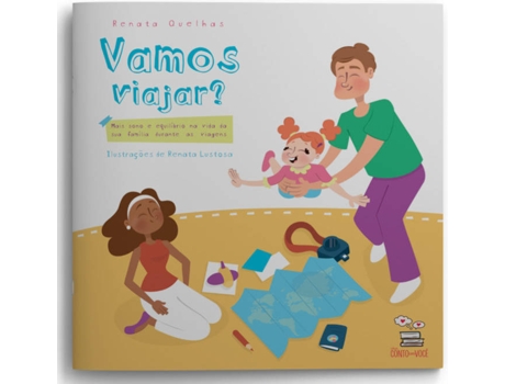 Livro Vamos Viajar? de Renata Quelhas (Português-Brasil)