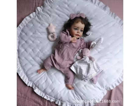 48cm Simulação Bebê Renascimento Boneca Reborn Bebê Suesue Princesa Bonito Marca Não Disponível