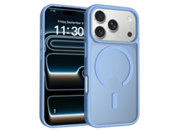 Capa Magnética 2 Em 1 Para Iphone 17 Pro Max, Capa Protetora Para Celular.