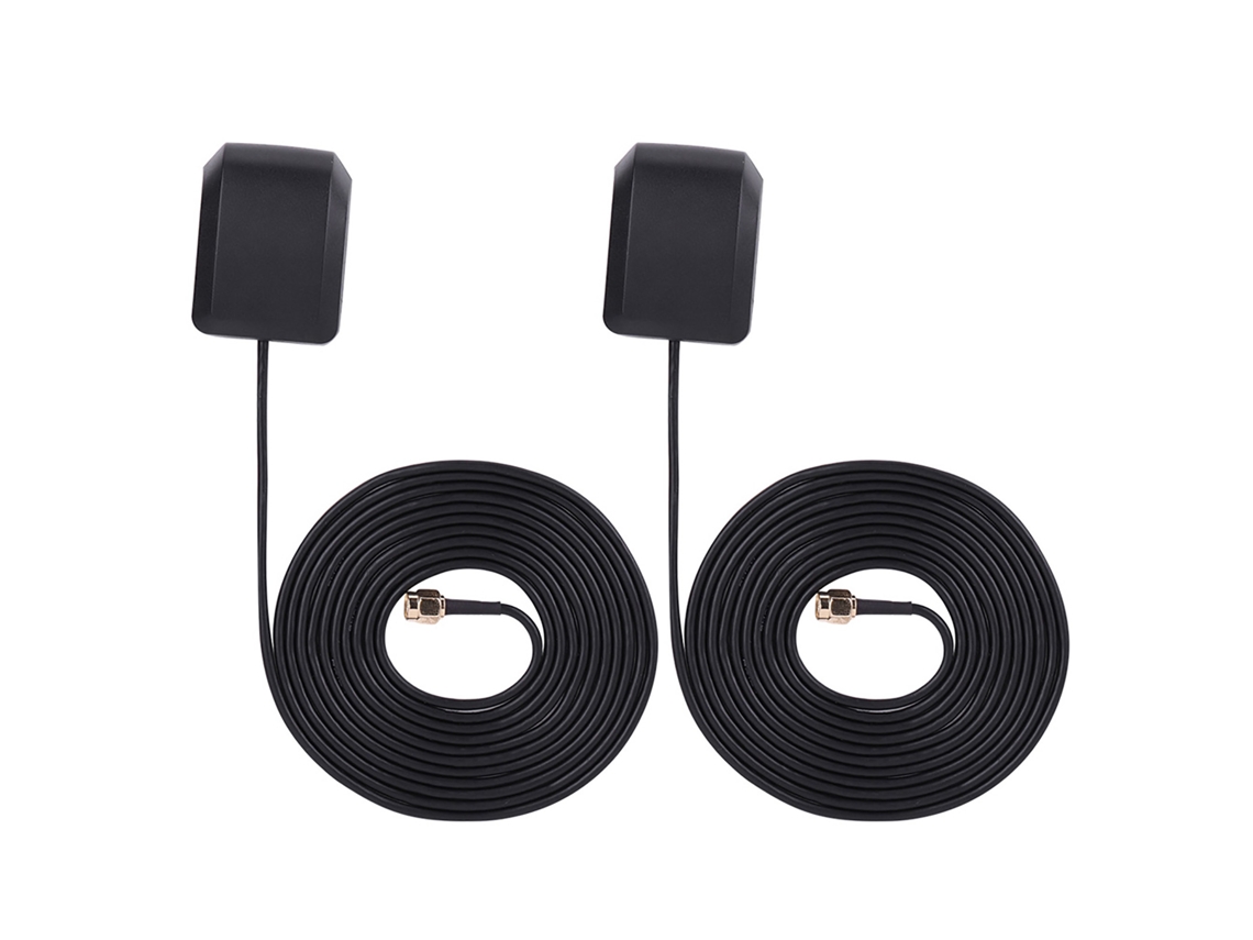 2 Unidades De Antena Gps Com Interface Sma Macho E Sinal Super Alto Para Carro E Dvd