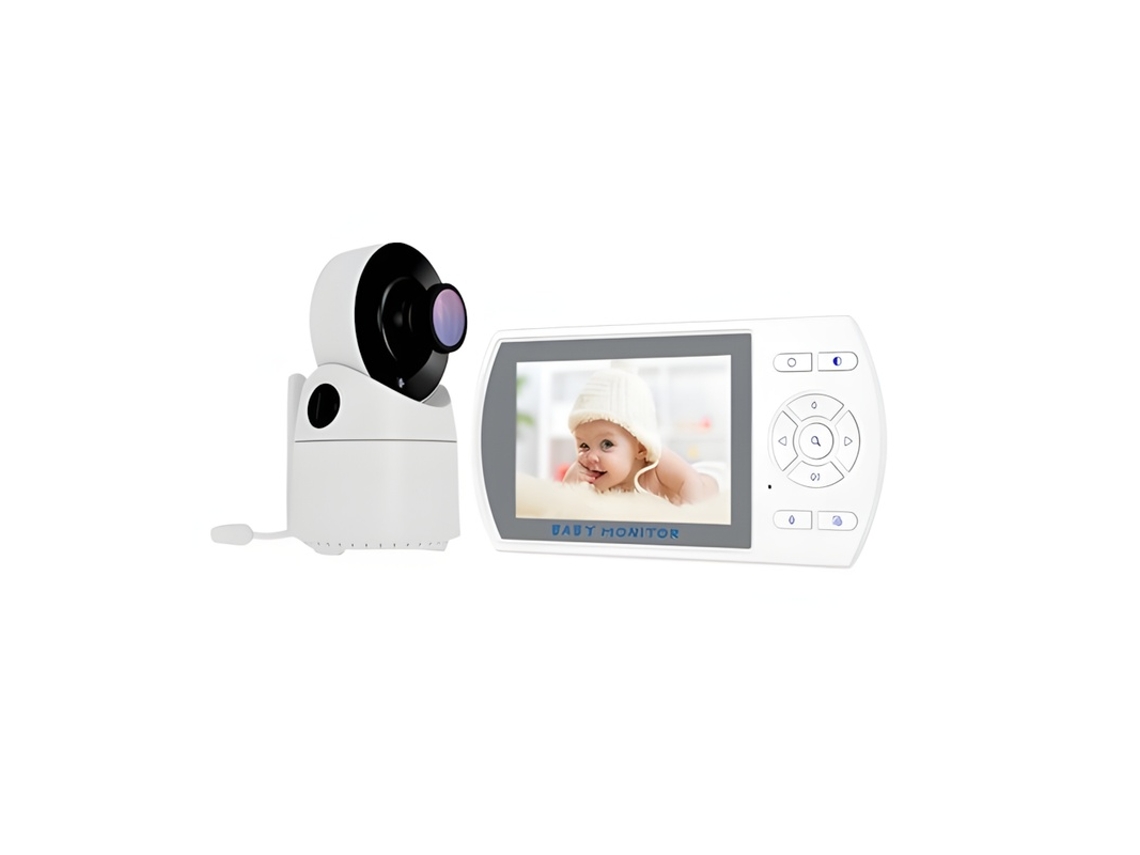 Elysve Intercomunicador Para Bebé Bm35 Branco