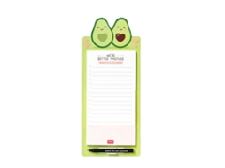 Bloco De Notas Magnético Legami DonT Forget Abacate (60 Folhas) Mnp0083