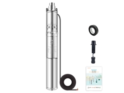 Bomba De Água Solar, Baixa Pressão, Submersível, 3s1.8 100 D48 400bi Oem