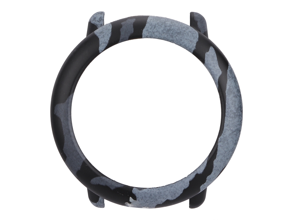 Capa para Smart Watch para Huami Amazfit Pace Capa em Camuflagem Azul EOOCOO (padrão de Camuflagem Personalizado, Proteção da Tela)