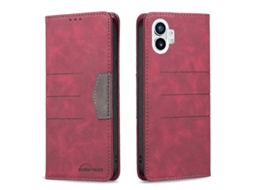 Capa De Couro Com Encaixe Magnético Para Celular For Nothing Phone 1