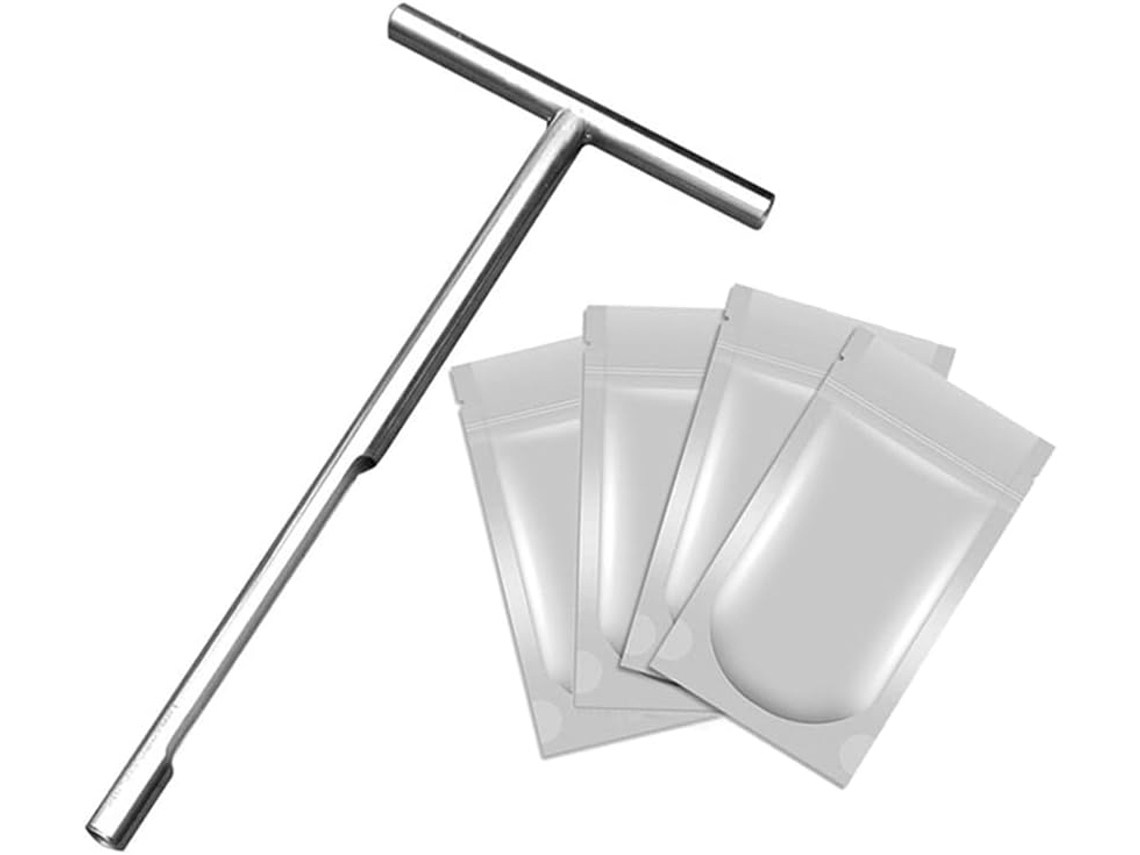 Sonda De Amostragem De Solo Com Bolsa Pequena, Para Amostragem De Solo, Teste E Sonda De Amostragem. Gokoco