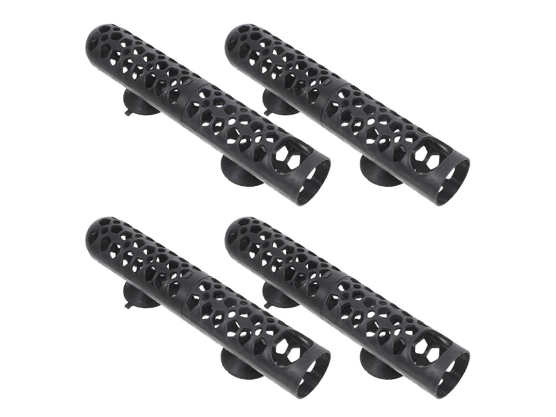 Conjunto de 4 Capas Protetoras para Aquecedor Aquário Capa Protetora Removível Haste Aquecimento 18 Cm /7 Pol., Aquecedores D GOKOCO