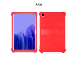 Compatível Com O Tablet Samsung Sm T505c, Tab A7 De 10,4 Polegadas, Capa De Silicone Macio À Prova De Choque T500.vermelho Vivo Ushion