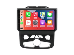 Auto Rádio Carro Bluetooth Autoradio 8GB RAM 128G ROM CarPlay Navegação GPS RoverOne para Dodge Ram 1500 2500 3500 2013-2019 AT
