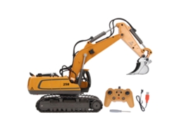 Mali brinquedo de Escavadora Rc 1:20 com Controle Remoto 2.4ghz Alta Simulação 11 Canais