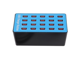 Estação de Carregamento USB EOOCOO com 20 portas e 100w