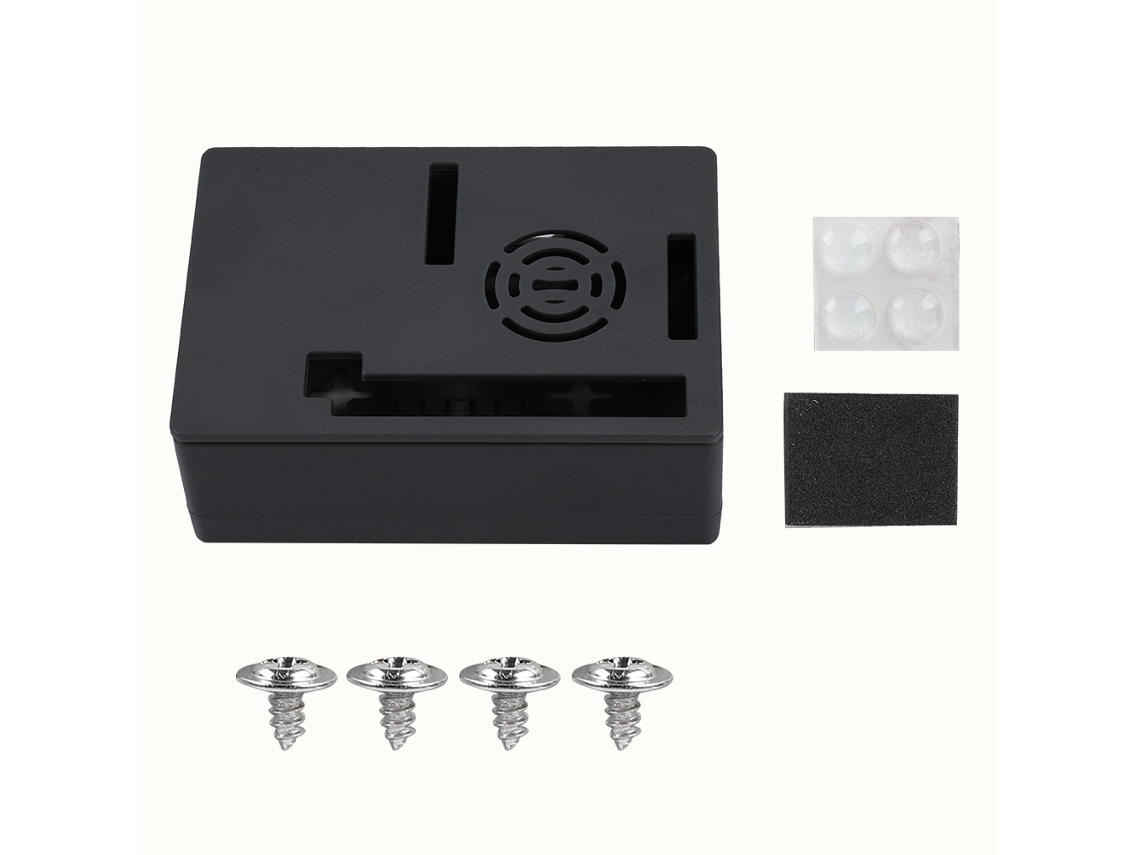 Protetor De Tela De 3,5 Polegadas, Enclosure, Case, Caixa, Capa Para Raspberry Pi 3b+/3b/2b Preto