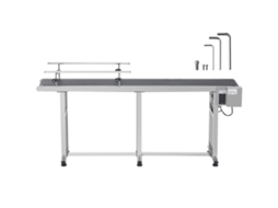 Correia Transportadora Succebuy Em Aço Inoxidável Pvc 1803,4 X 198 Mm Com Corrimão Duplo