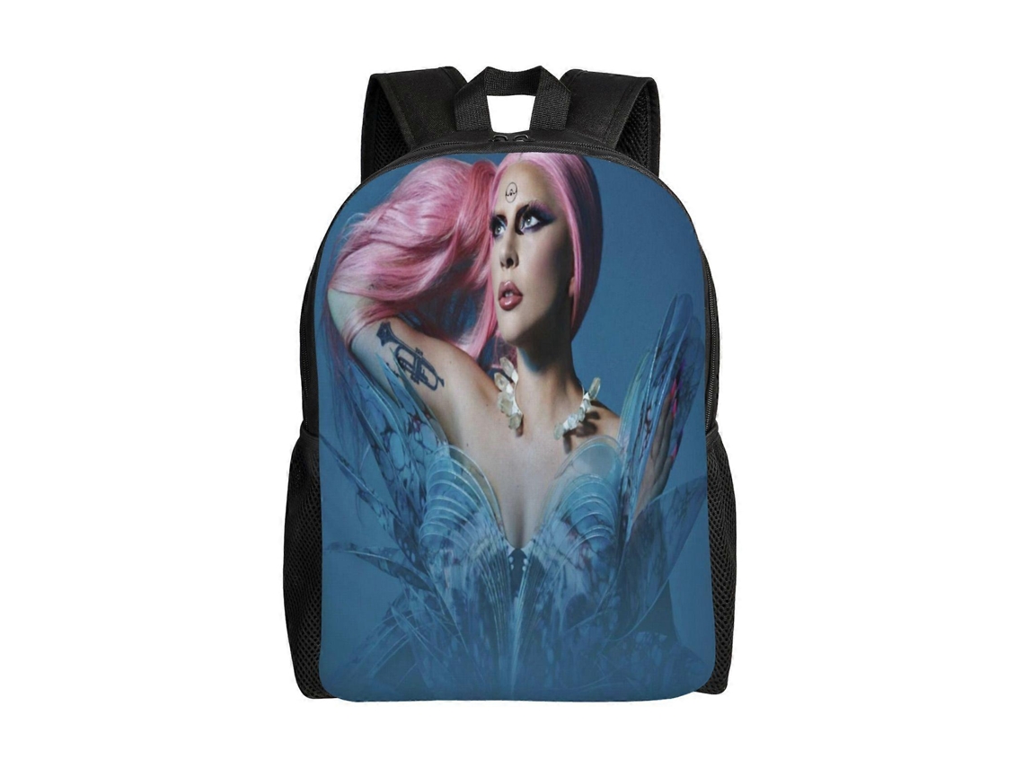 Mochila Lady Gaga Para Estudantes, Leve E Estilosa, À Prova Dágua E Com Alças Respiráveis. K214 Olysi Shop