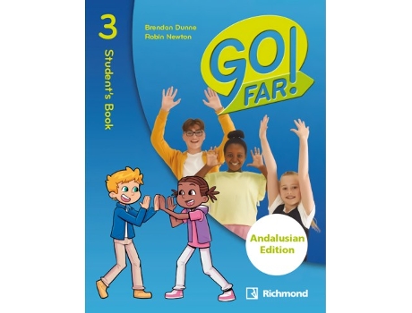 Livro Go Far! 3 Students Andalucia Da Editorial Richmond De Dunne E Brendan (inglês)