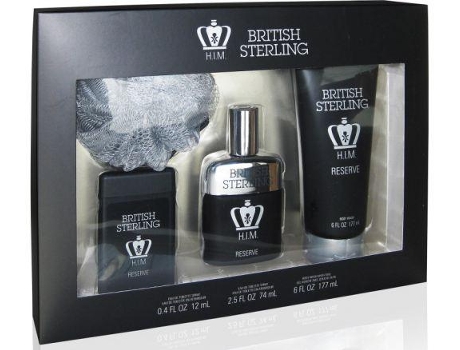 British Sterling Reserve Case (Cologne Cologne 74 Ml + 15 Ml + Gel